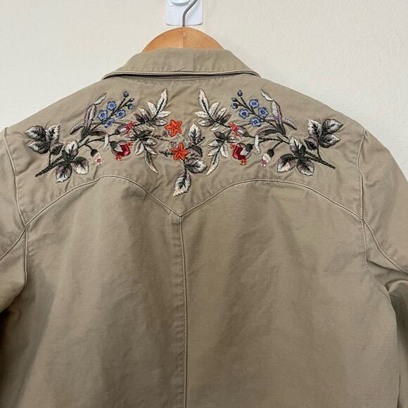 Vintage 90’s Ralph Lauren Great Plains embroidered western boho jacket sz M - Picture 9 of 11
